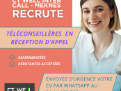 Recherche de téléconseillères