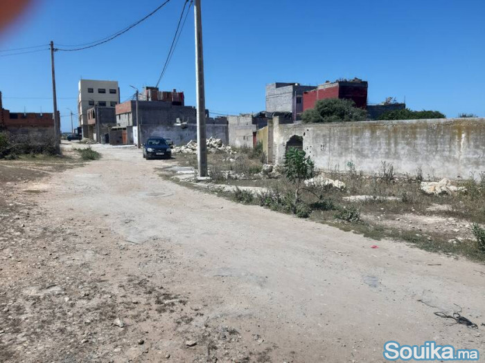 Vend terrain 2040 m2 el jadida