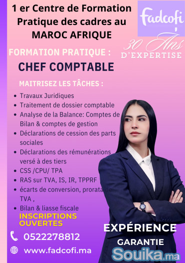 Formation pratique Comptable confirmé