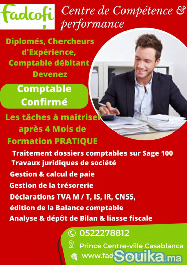 Formation pratique Comptable confirmé