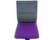 Chaise de bureau ergonomique resille violet foncé