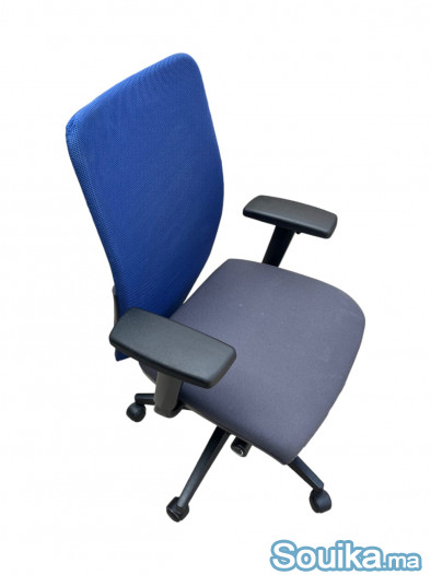 Chaise a roulette ergonomique Navaille 3D mesh