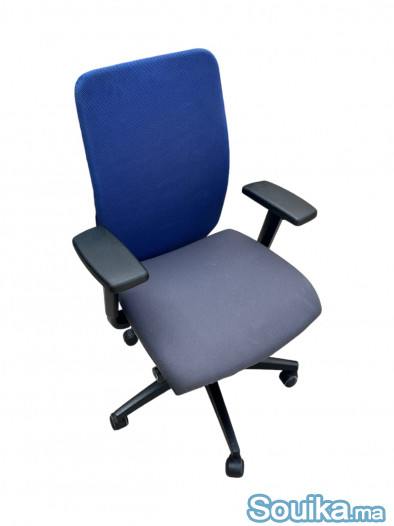 Chaise a roulette ergonomique Navaille 3D mesh