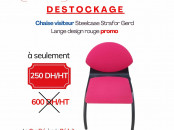 Chaise Visiteur Steelcase Strafor Gerd Lange