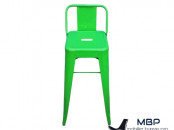 Tabouret de bar Tolix vert