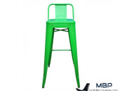 Tabouret de bar Tolix vert