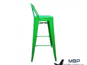 Tabouret de bar Tolix vert