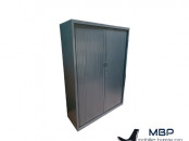 Armoire haute monobloc gris anthracite 120x170cm