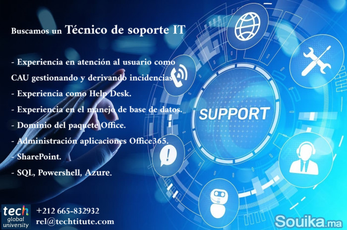 Technicien de support informatique hispanophone