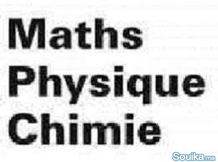 Cours de Physique-Chimie maths