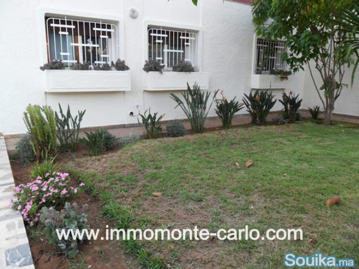 Belle villa à louer au quartier Souissi RABAT