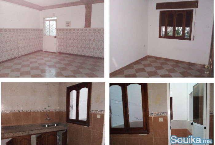 Appartement rezchaussée 60 m centre ville Tétouan